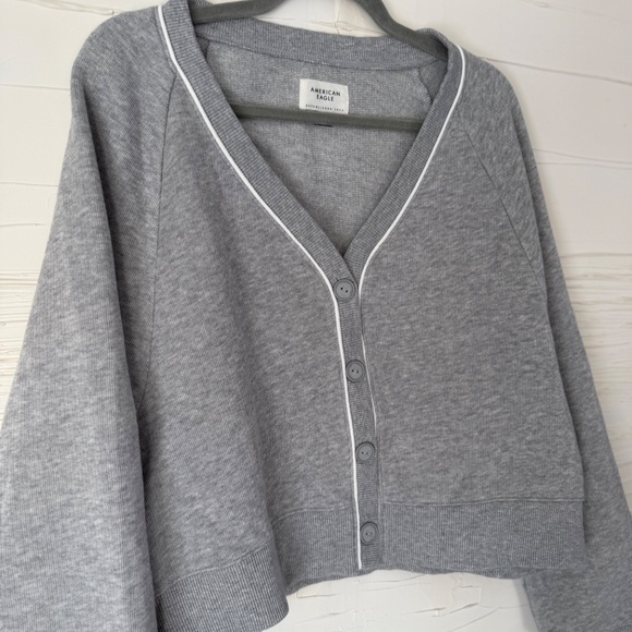 American Eagle | Preppy Button Cardigan | Size S - Picture 3 of 7